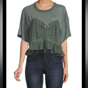 Free People Fall In Love Tee